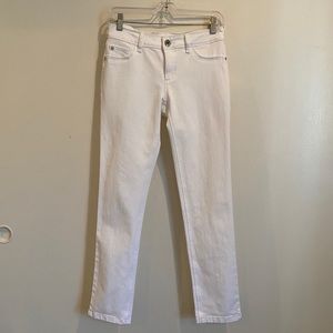 DL1961 white skinny jeans